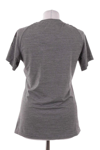 T-shirt damski raglanowy - Szary
