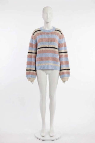 Sweter dzianinowy w paski