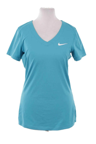 Koszulka damska V-neck Nike - Niebieska